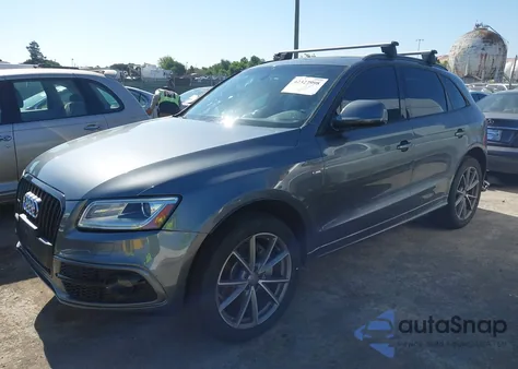 2017 Audi Q5 3.0T Premium Plus from USA, damaged, VIN WA1D7AFP6HA076426